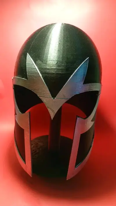 Casco Magneto para cosplay - miniatura 5