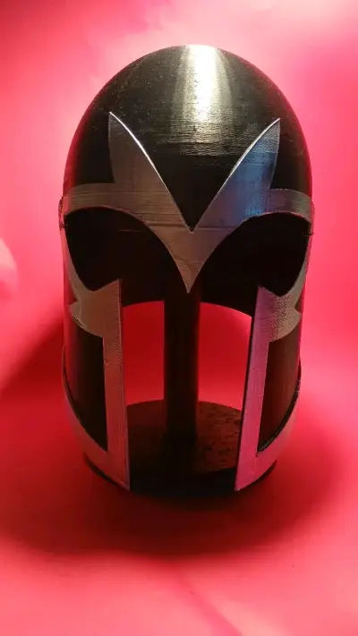 Casco Magneto para cosplay - miniatura 6