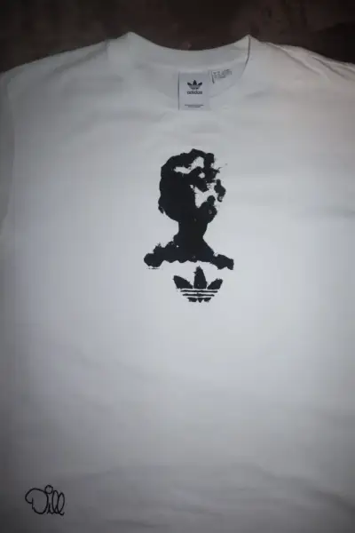Polera Adidas blanca dill - miniatura 1