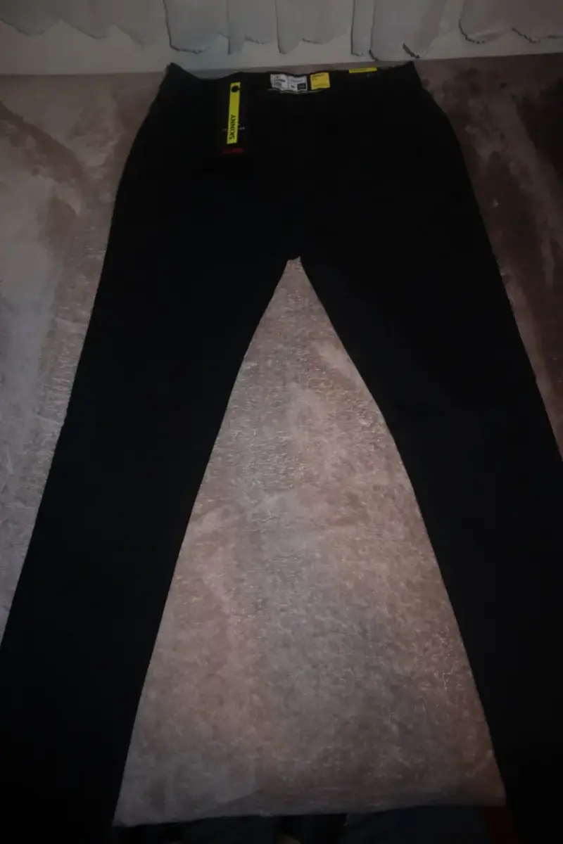 Jeans negros ajustados para hombre JJO NUEVO - 1