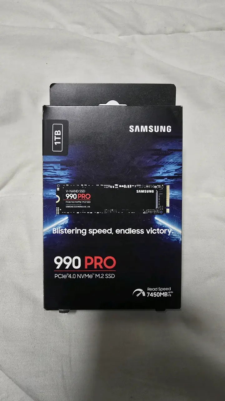 SSD Samsung 990 Pro 1TB PCIe 4.0 NVMe - 1