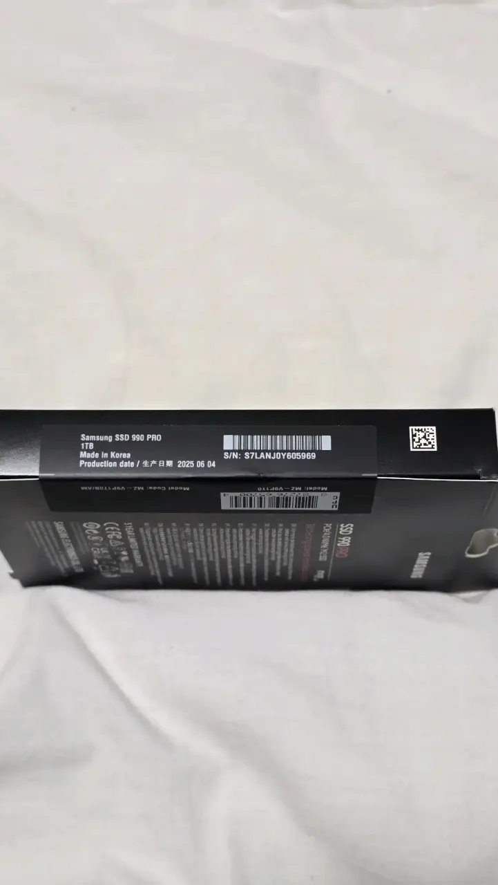 SSD Samsung 990 Pro 1TB PCIe 4.0 NVMe - 3