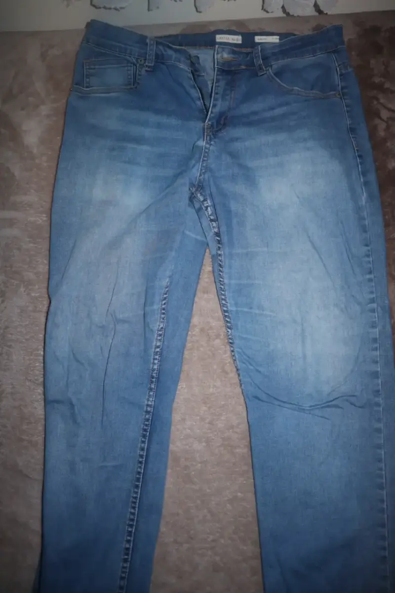 Jeans foster azul claro para hombre talla 42 - 1