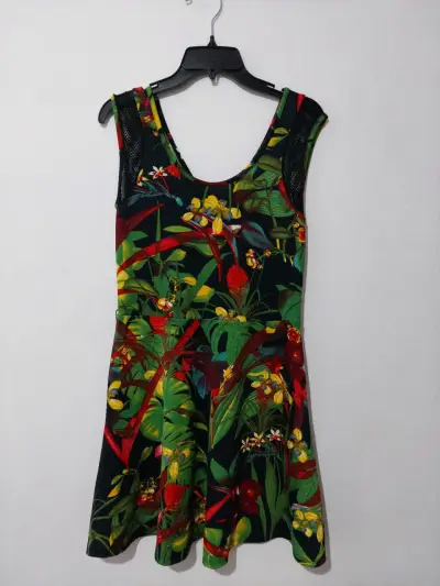Vestido Io floral tropical - miniatura 1