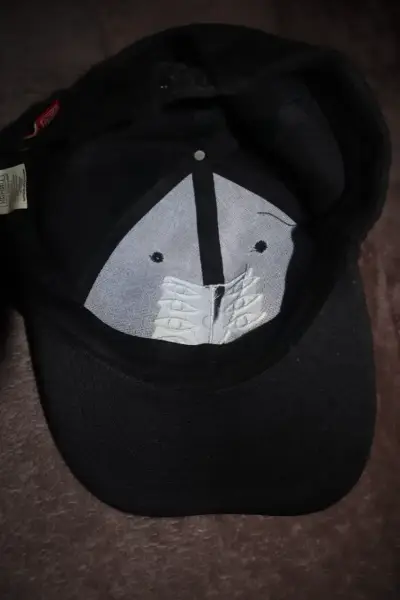 Gorra negra con diseño  seele evangelion anime - miniatura 3