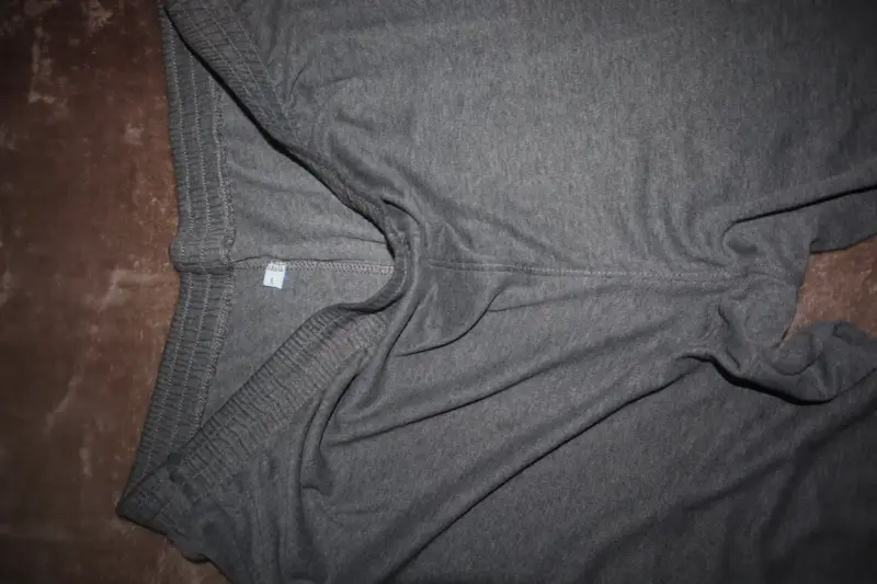 Pantalones de algodón gris para hombre - 2