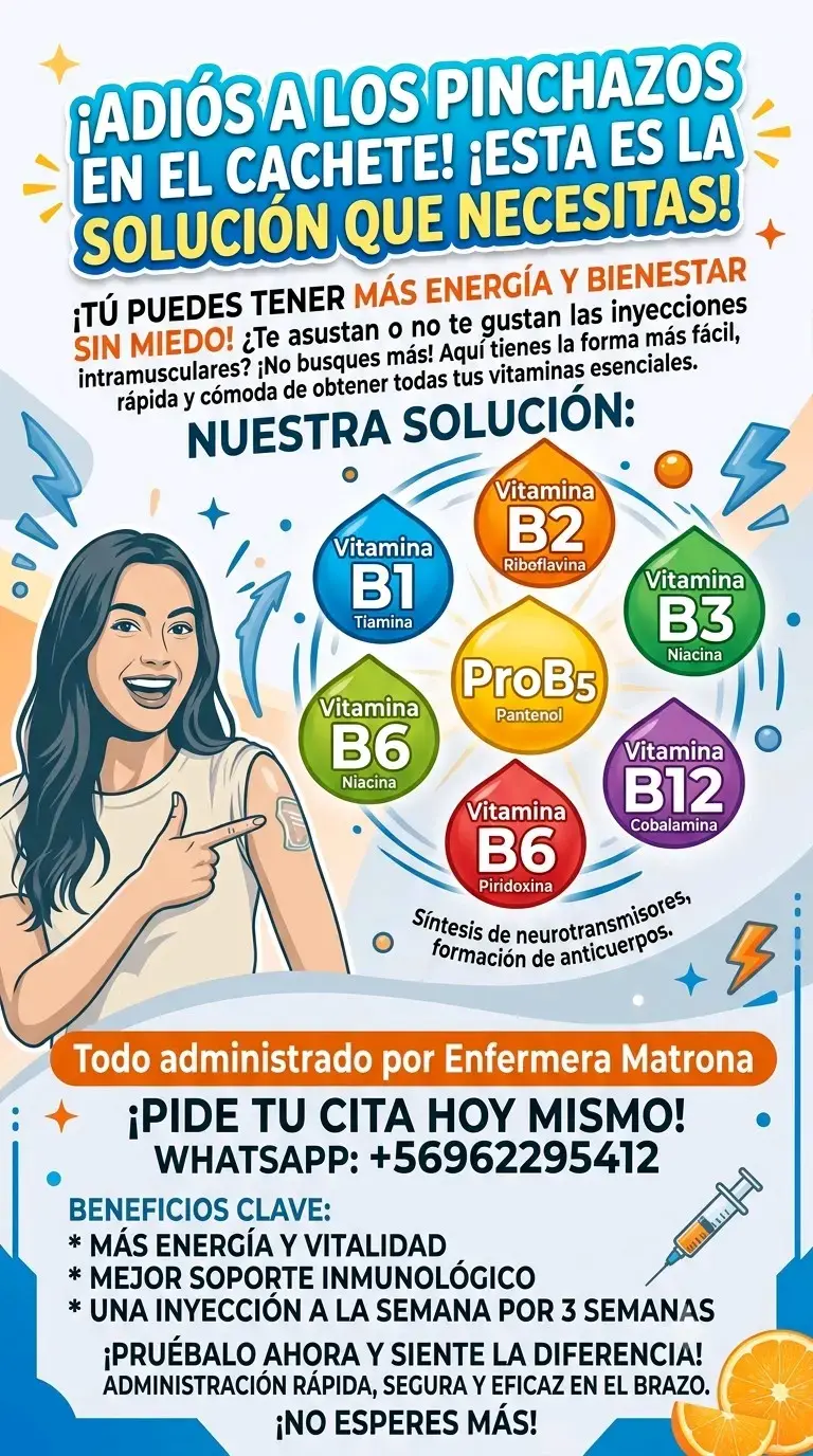 Administración de vitaminas del complejo B