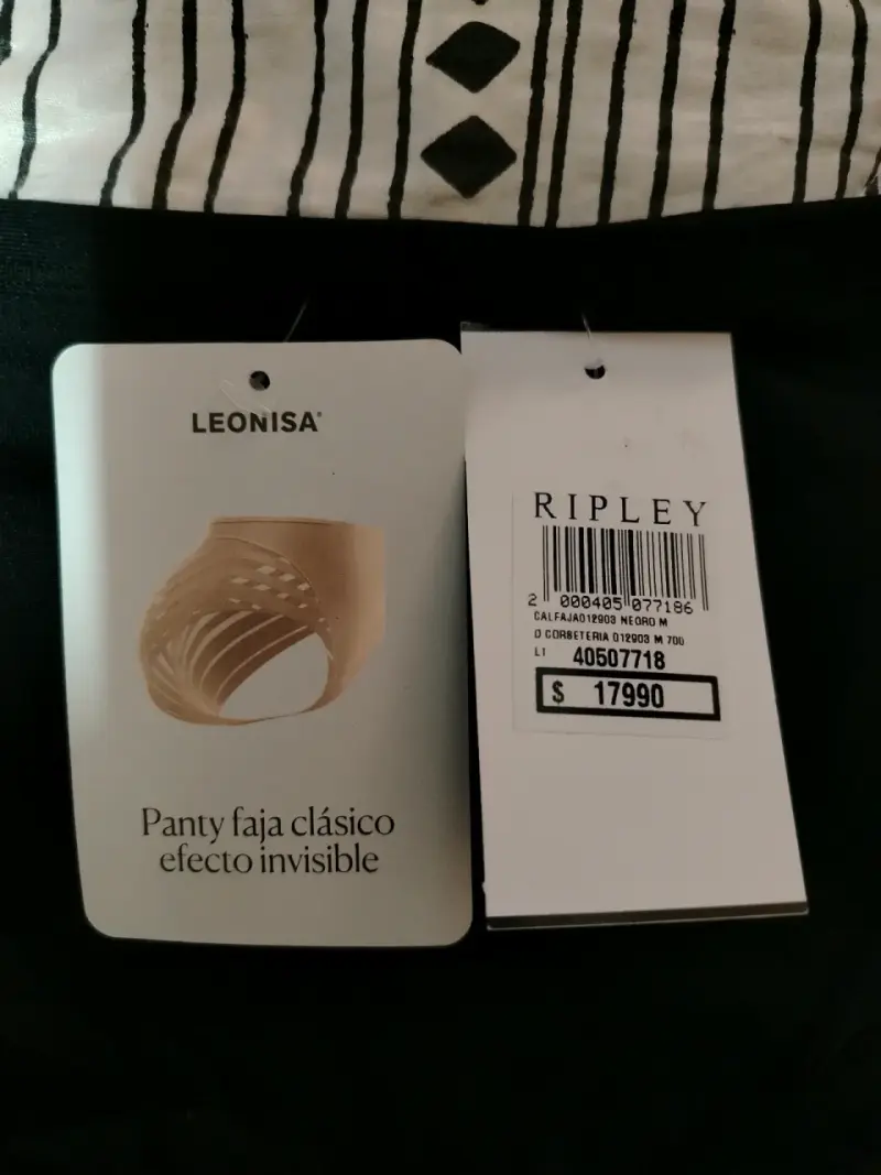 Panty faja clásico efecto invisible Leonisa - 3