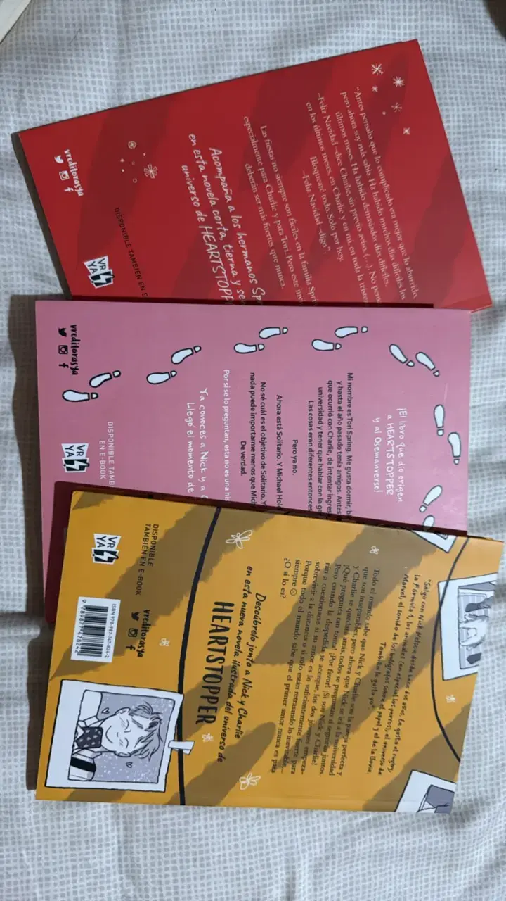 Colección de libros Heartstopper de Alice Oseman - 2