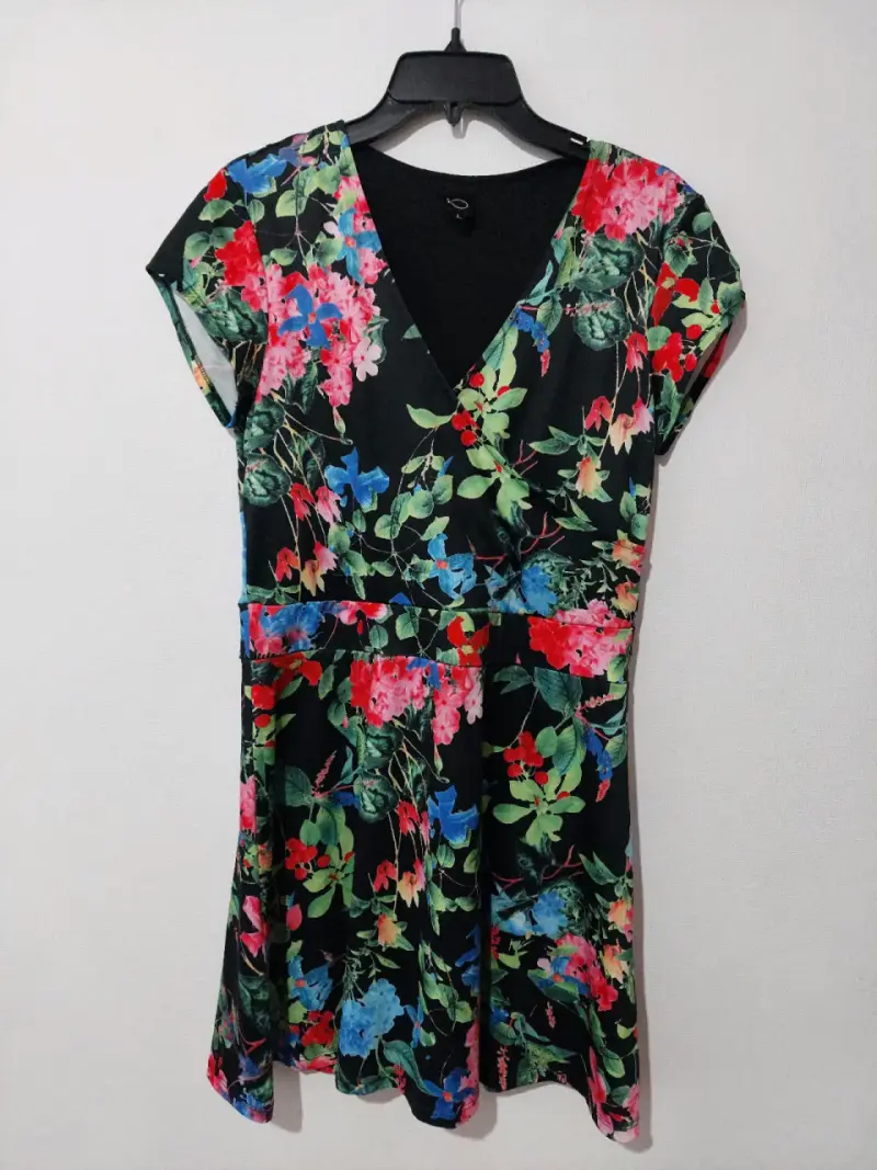 Vestido floral Io - 1