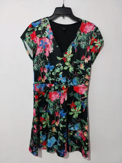 Vestido floral Io - miniatura 1