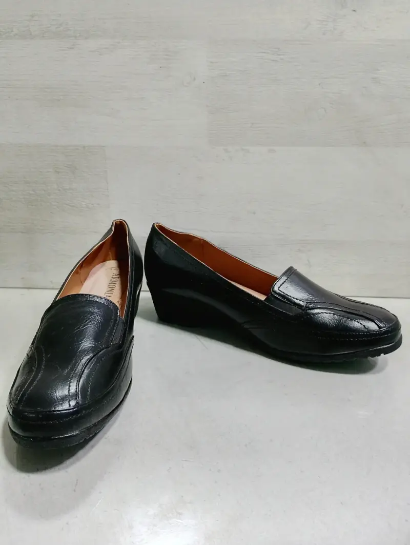 Zapatos de cuero negro para mujer Armonía - 3