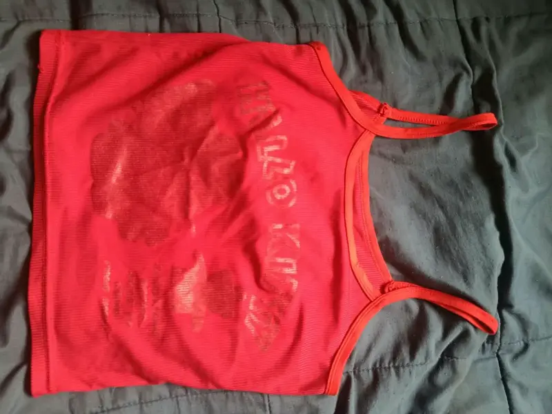 Top rojo para mujer - 2