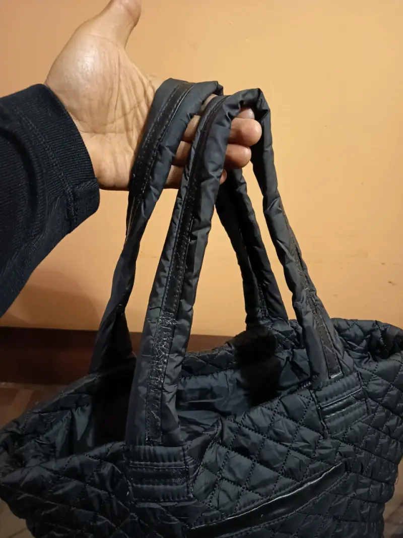 Bolso Steve Madden negro acolchado con monedero - 5