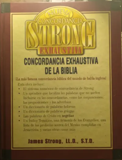 Concordancia Exhaustiva de la Biblia Nueva Strong - miniatura 4