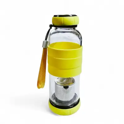 Botella de vidrio con infusor de té 500 ml - miniatura 1