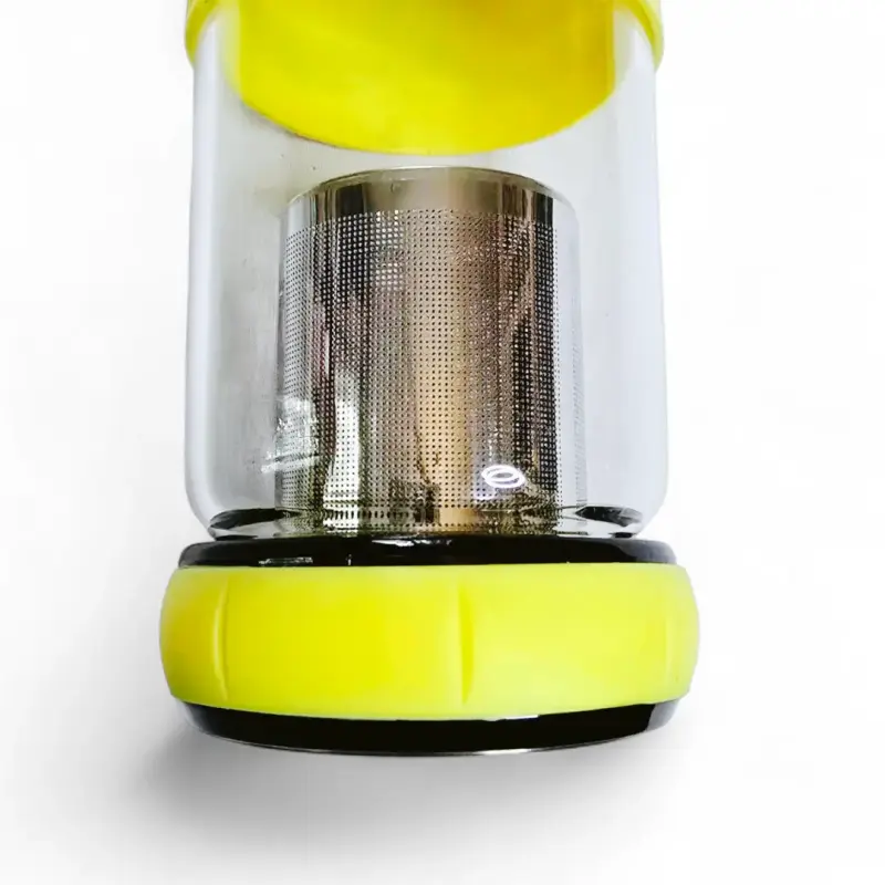 Botella de vidrio con infusor de té 500 ml - 2