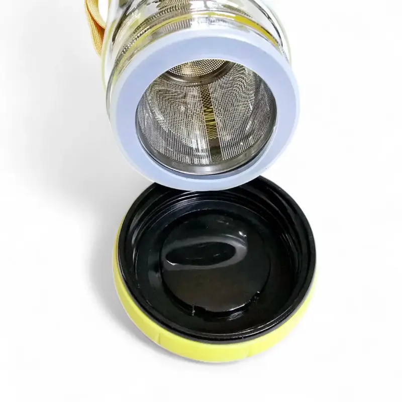 Botella de vidrio con infusor de té 500 ml - 4