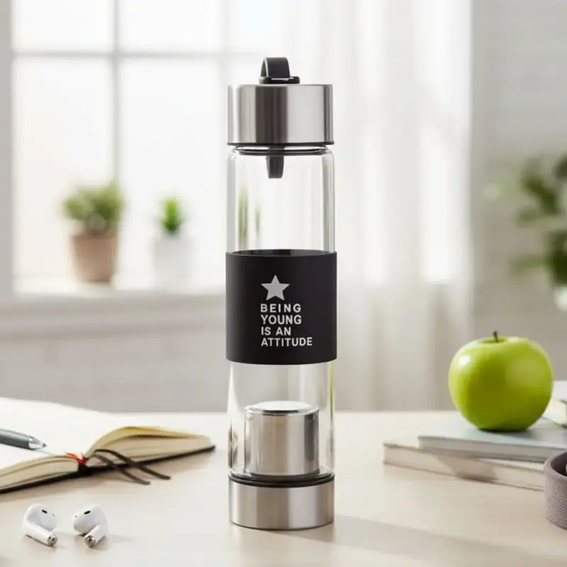 Botella de Vidrio con Infusor 450ml - 5