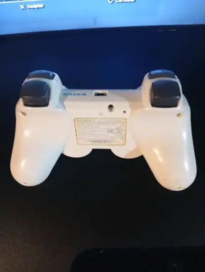 Control inalámbrico Sony DualShock 3 blanco - miniatura 2