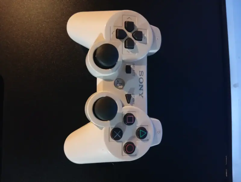 Control inalámbrico Sony DualShock 3 blanco - 3
