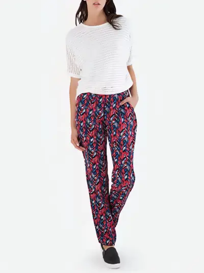 Pantalones estampados mujer coloridos - miniatura 1