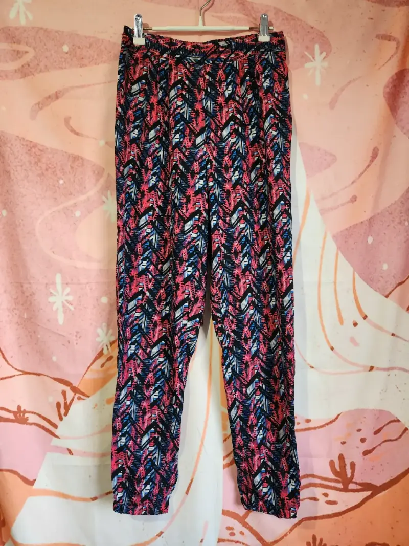 Pantalones estampados mujer coloridos - 2