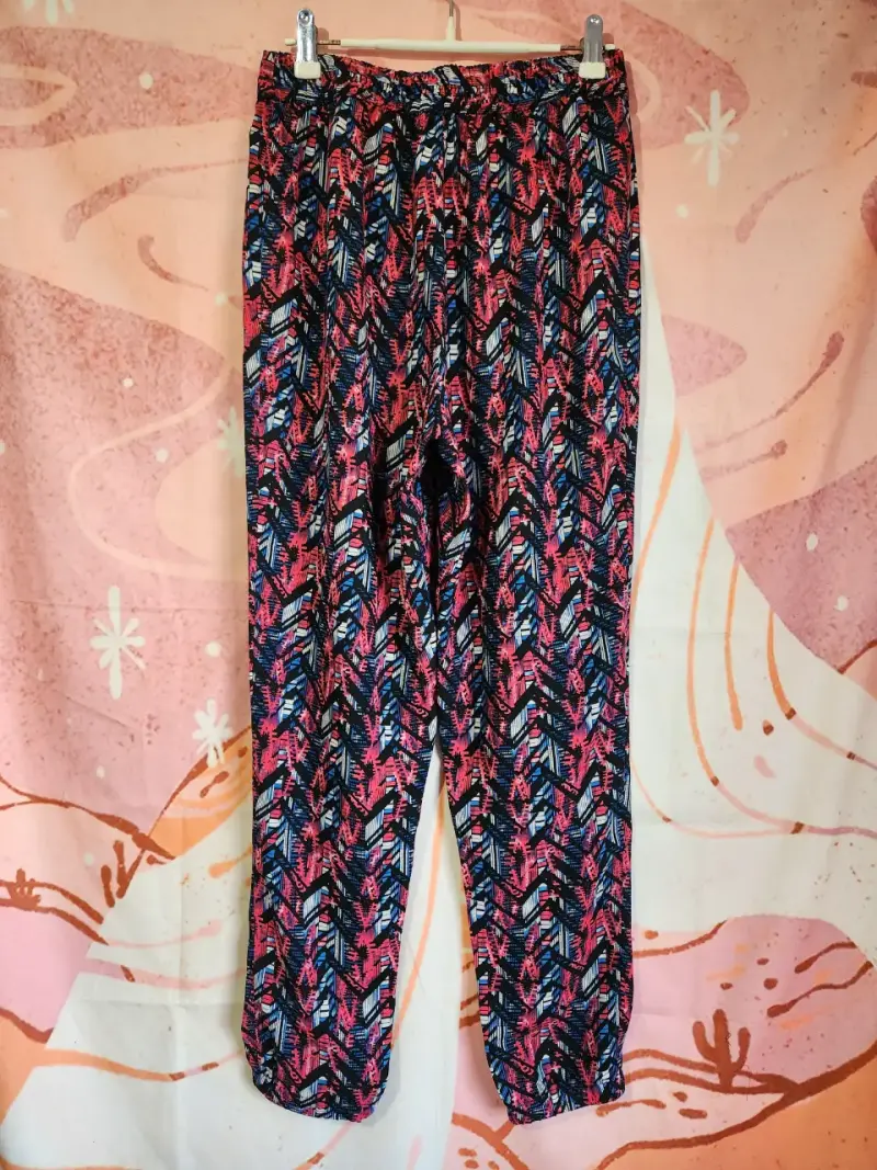 Pantalones estampados mujer coloridos - 3