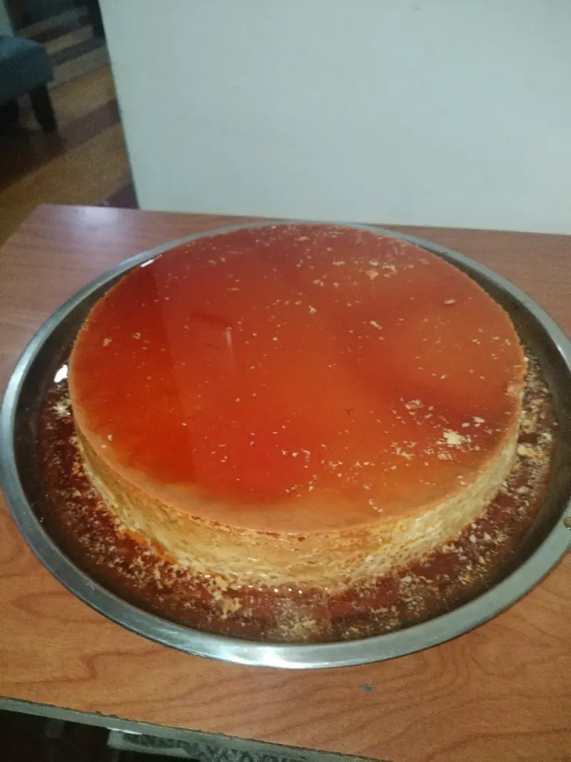 Delicioso Quesillo casero grande 26cm diámetro - 1