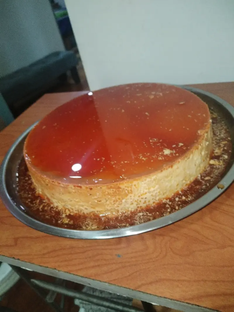 Delicioso Quesillo casero grande 26cm diámetro - 2