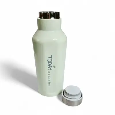 Botella térmica verde claro  tapa metálica 500 ml - miniatura 2