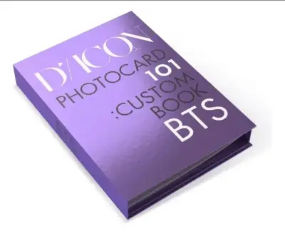 Photocards BTS D'Icon Custom Book - miniatura 1