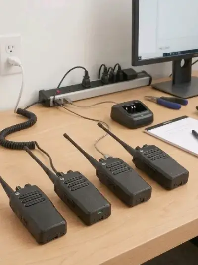 Radios Walkie Talkie Motorola con Cargador - miniatura 1