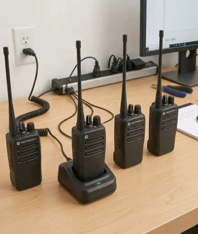 Radios Walkie Talkie Motorola con Cargador - 2
