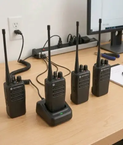 Radios Walkie Talkie Motorola con Cargador - miniatura 2