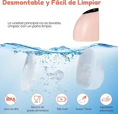 Extractor de leche multifuncional manos libres - miniatura 5