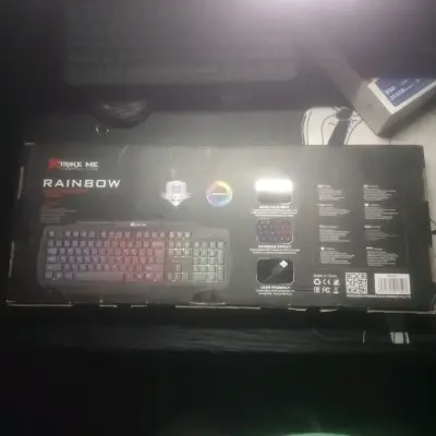 Teclado Gamer Xtrike Me Rainbow Retroiluminado - miniatura 5
