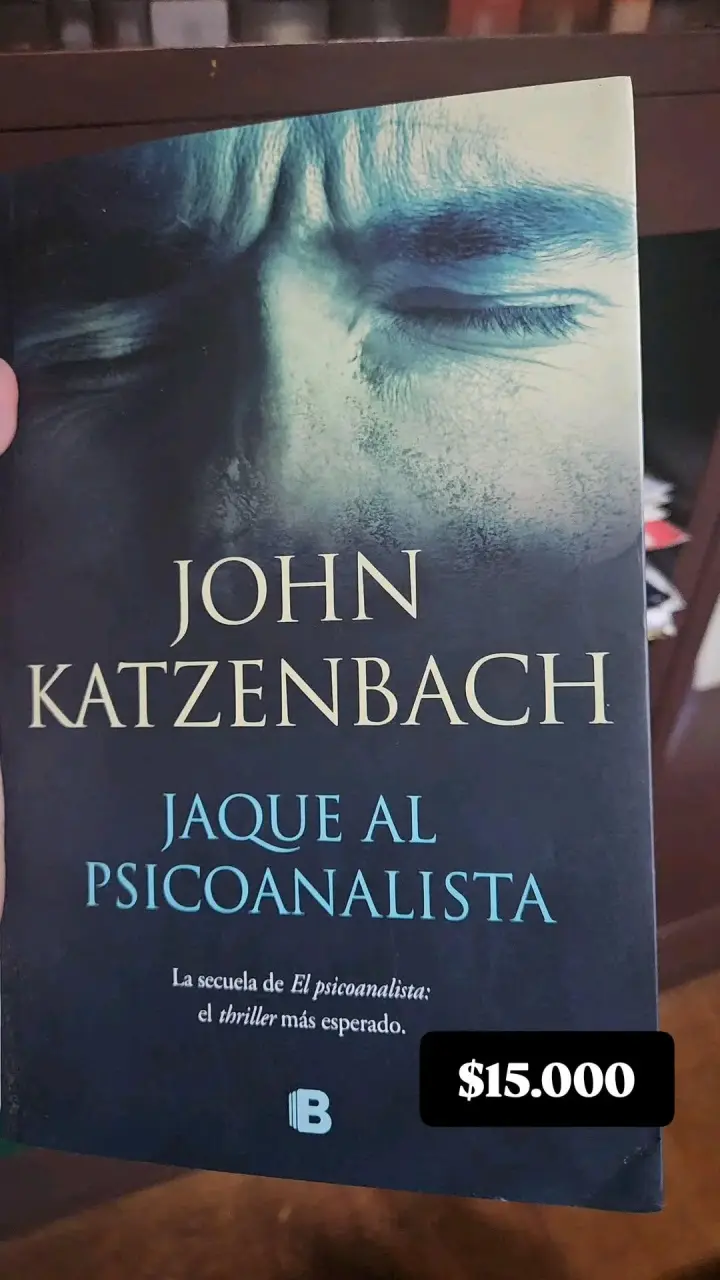 Libro Jaque al Psicoanalista de John Katzenbach