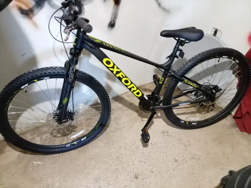 Bicicleta Oxford Aluminio Negra - 1