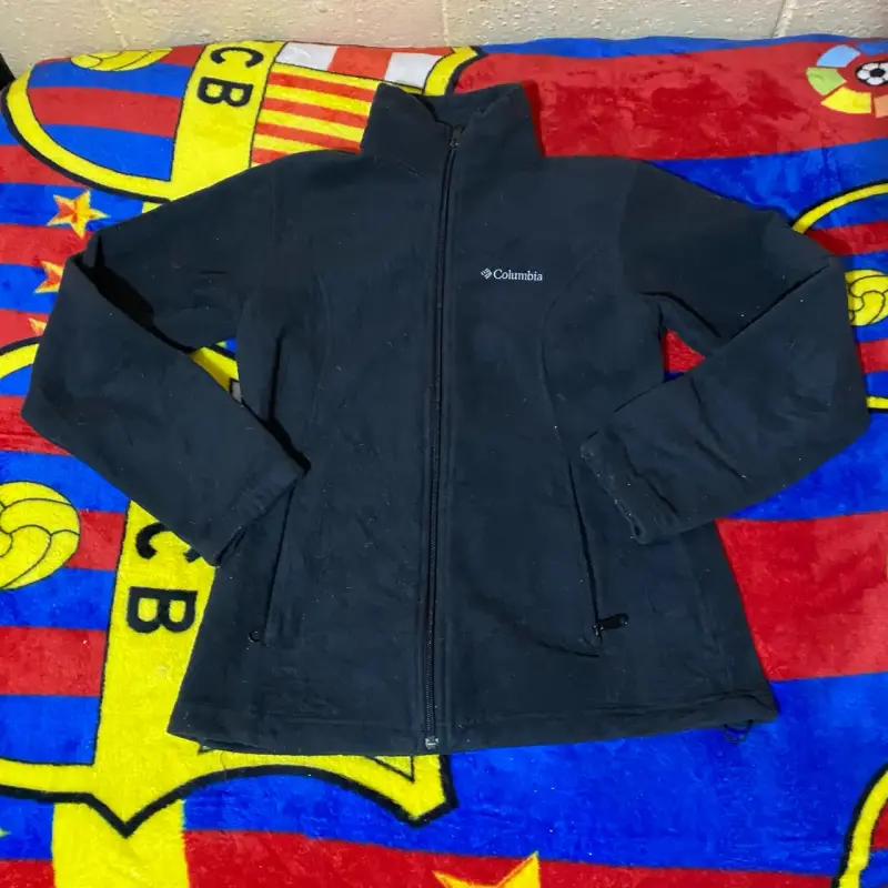 Chaqueta polar negra Columbia para mujer - 1