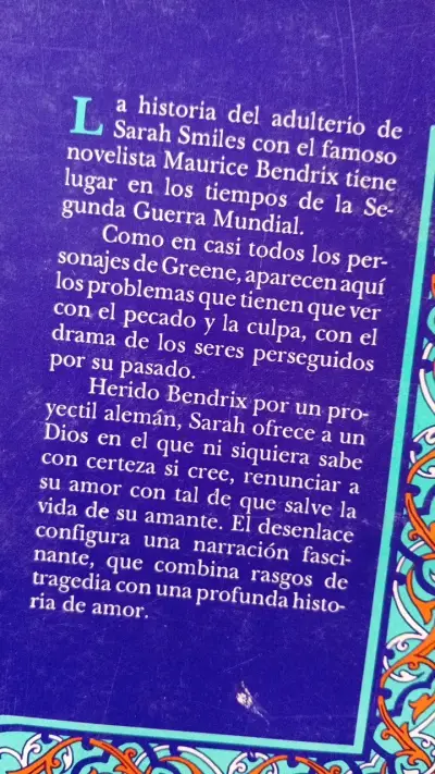 Libros de Graham Greene: El fin de la aventura y El poder y la gloria - miniatura 3