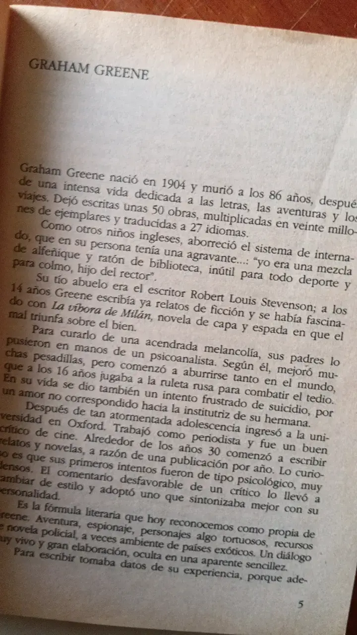 Libros de Graham Greene: El fin de la aventura y El poder y la gloria - 4