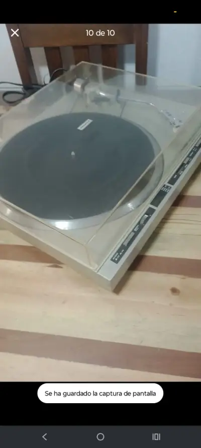 Tocadiscos Pioneer PL-280 con tracción directa - miniatura 1