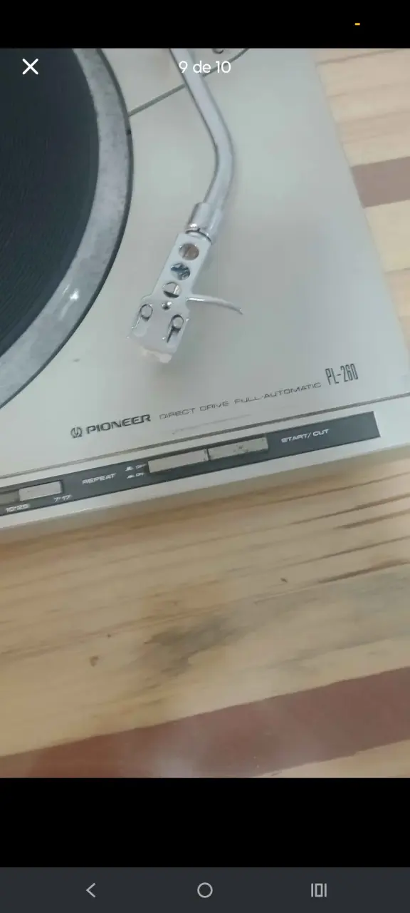 Tocadiscos Pioneer PL-280 con tracción directa - 2