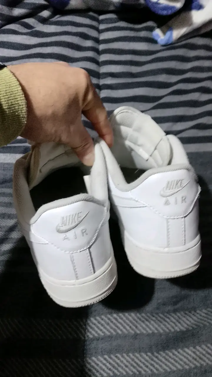 Zapatillas deportivas blancas Nike Air Force - 3