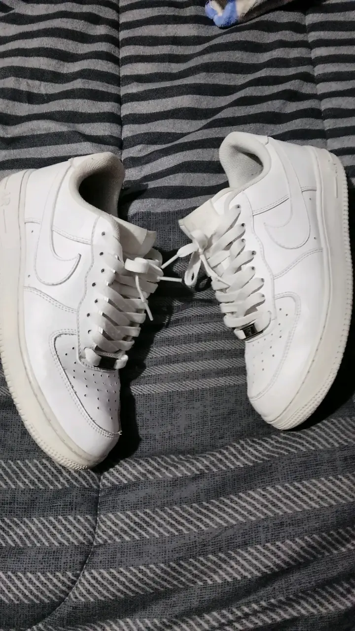 Zapatillas deportivas blancas Nike Air Force - 4