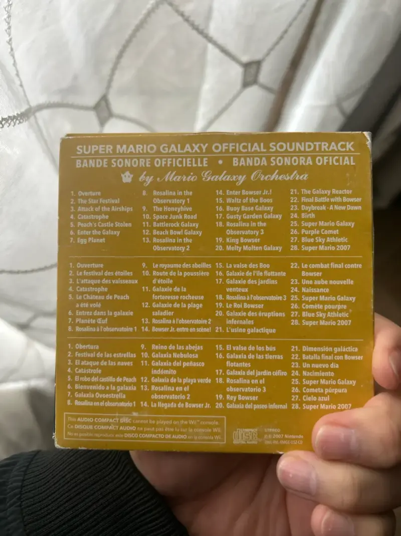 Banda Sonora Oficial de Super Mario Galaxy - 2