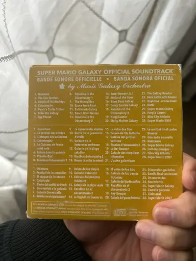 Banda Sonora Oficial de Super Mario Galaxy - miniatura 2