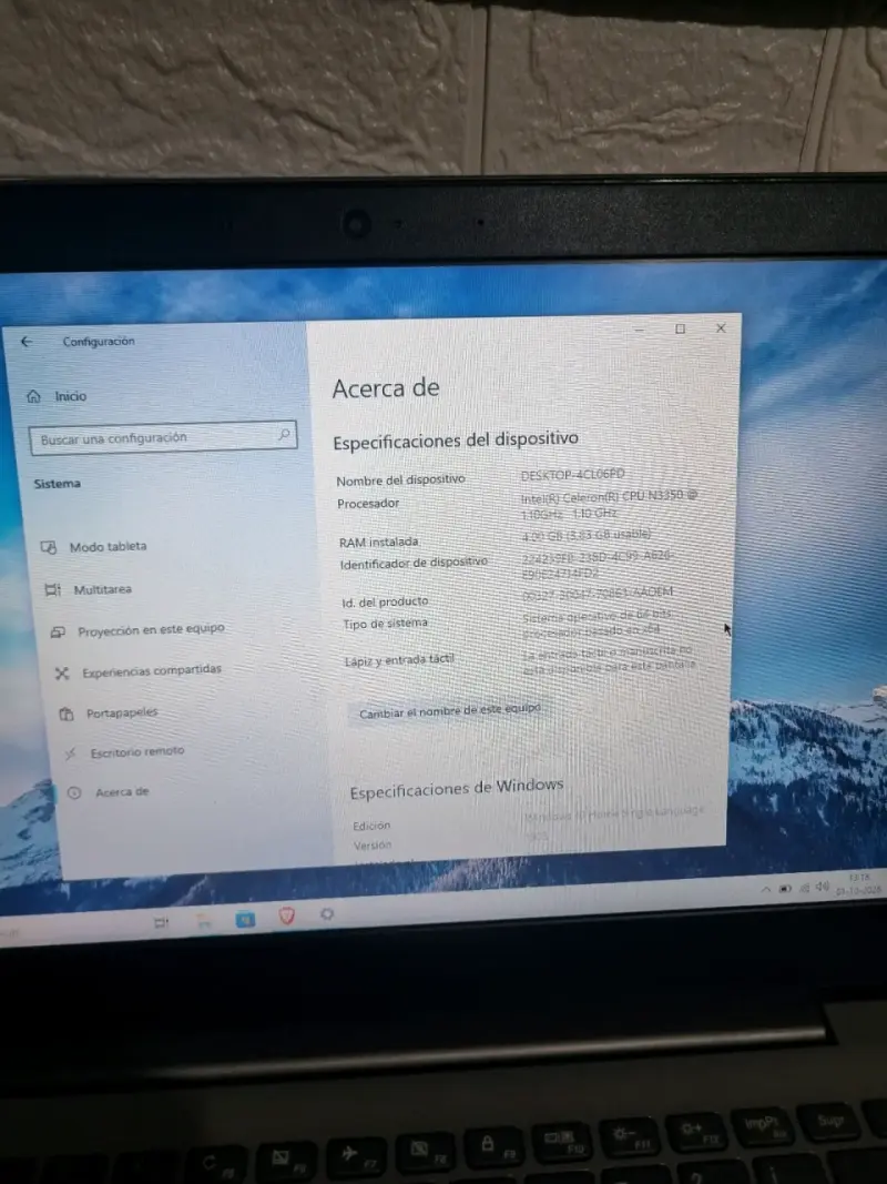 Laptop Lenovo / SSD M.2 / Para tareas básicas - 3