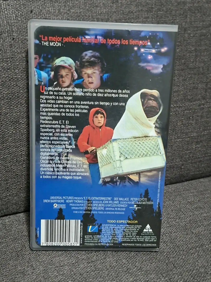 VHS E.T. El Extra-Terrestre Edición Especial - 2